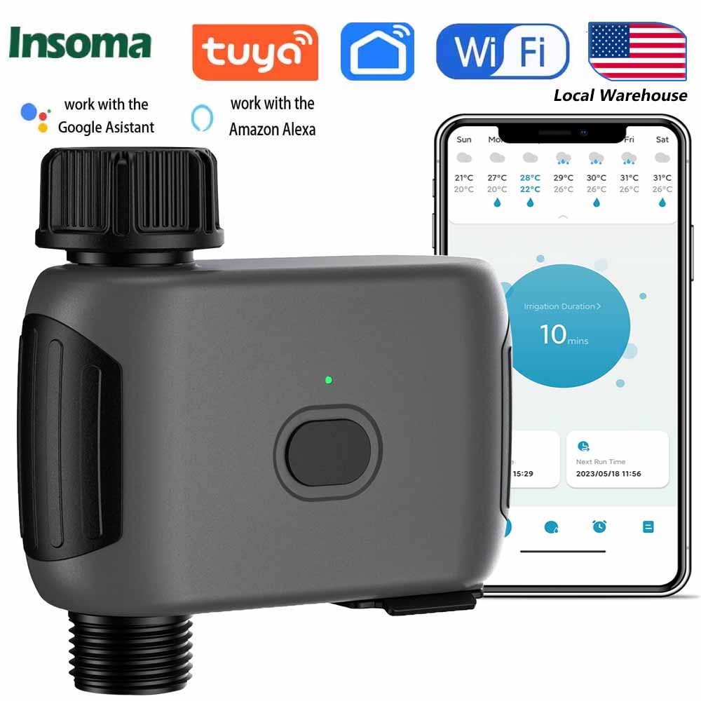 Smart Garden Accessories - Автоматический таймер полива INSOMA с Wi-Fi,
