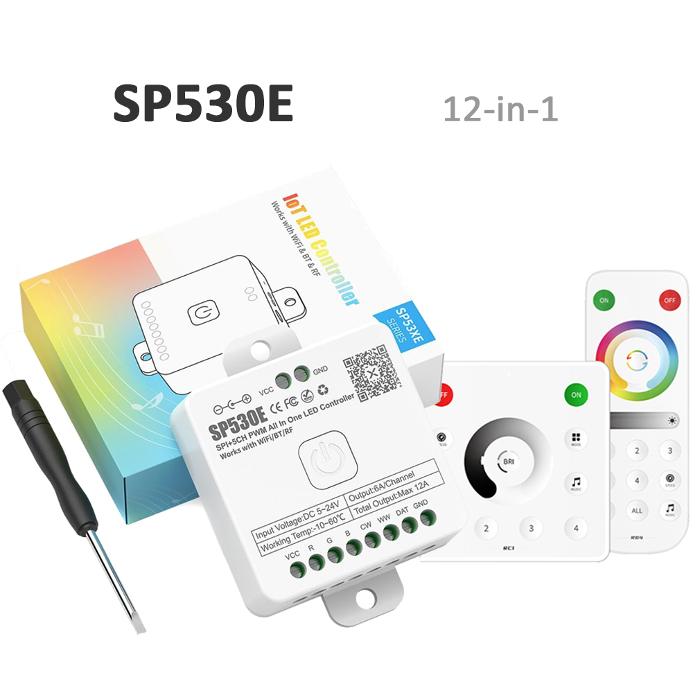 Smart Garden Light Controller - Контроллер светодиодной ленты SP530E с Wi-Fi