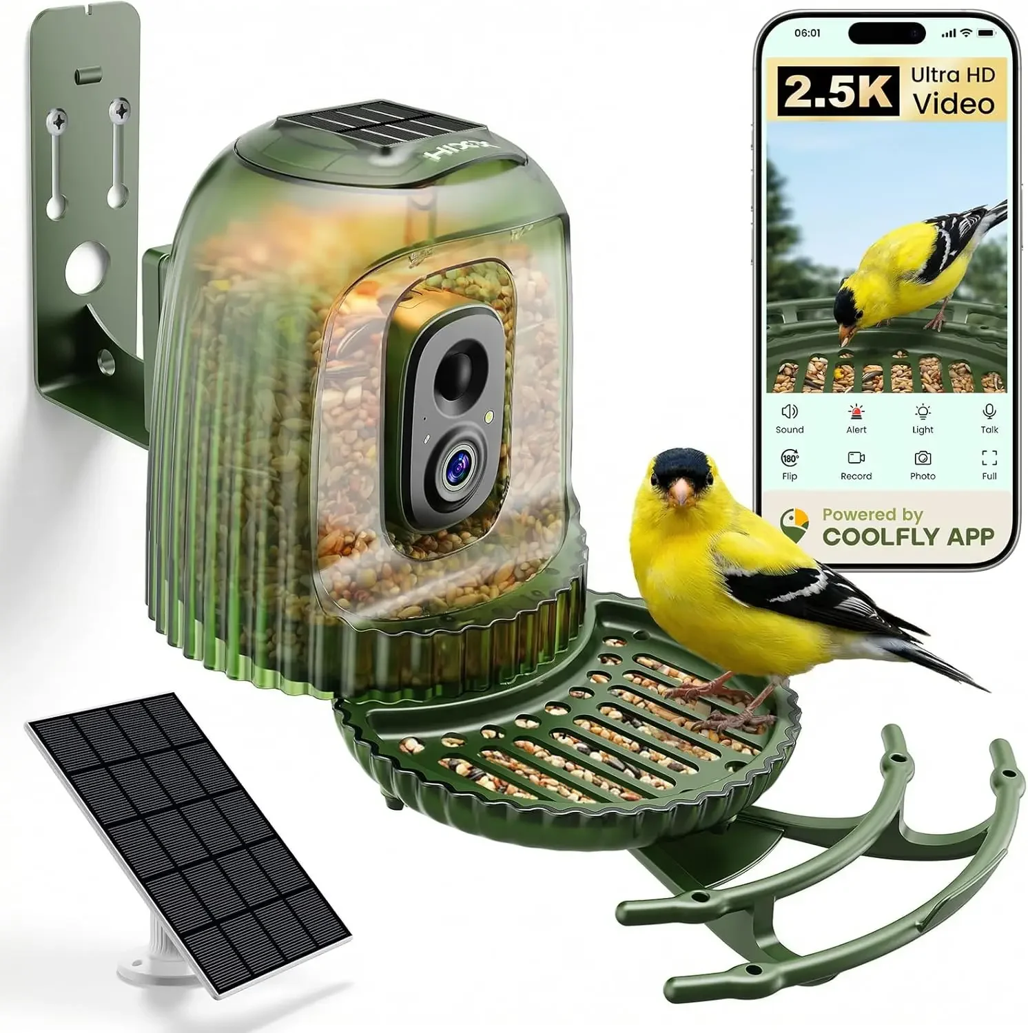 Smart Bird Feeder Camera - Умная кормушка для птиц с камерой