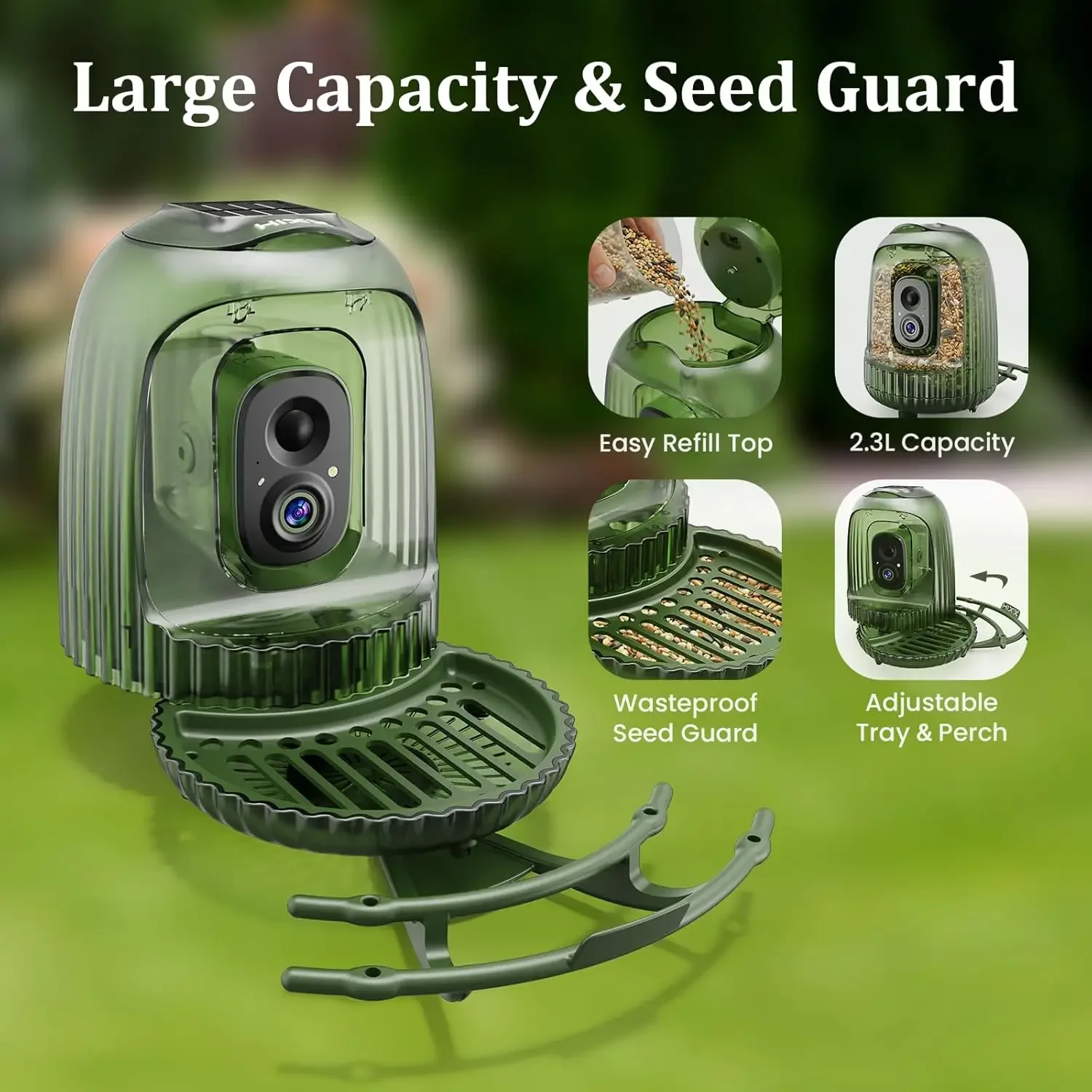 Умная кормушка для птиц с каме – обзор и цена Smart Bird Feeder Camera
